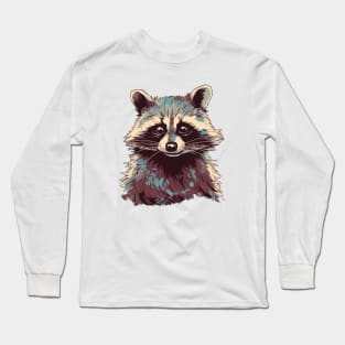 Cute raccoon Long Sleeve T-Shirt